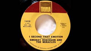 Smokey Robinson I Second That Emotion [upl. by Encratia]