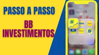 COMO COMPRAR e VENDER UMA AÇÃO  FII CORRETORA BB INVESTIMENTOS  PASSO A PASSO [upl. by Brookes]