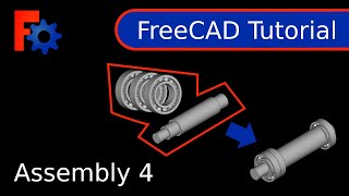 FreeCAD Tutorial  Assembly 4 Workbench [upl. by Amis]