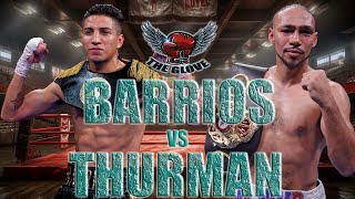 Fight Highlight  Keith Thurman vs Mario Barrios [upl. by Yelrak]