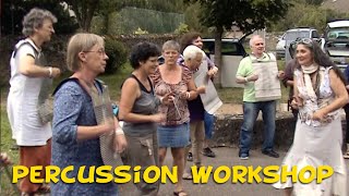 Percussion Workshop  Les Nuits Cajun amp Zydeco SAULIEU 2012 [upl. by Zetniuq]