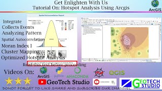 Hotspot analysis using ArcGIS  Crime Data  GeoTech Studio [upl. by Amora]