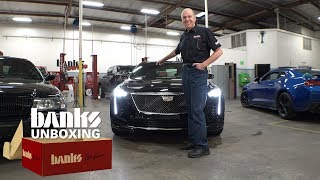 2019 Cadillac CT6V BLACKWING V8  BANKS UNBOXING [upl. by Kenleigh]