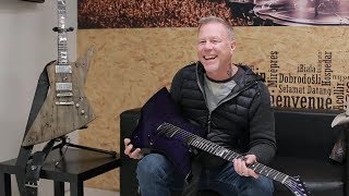 Metallica Guitar Talk with James [upl. by Yeloc]