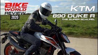 2020 KTM 890 Duke R Review The Naked Super Scalpel [upl. by Lebiralc]