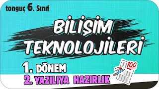 6Sınıf Bilişim Teknolojileri 1Dönem 2Yazılıya Hazırlık 📑 2025 [upl. by Fidelio]