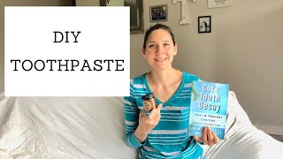 Organic Toothpaste Recipe  FAST amp EASY HOMEMADE DIY  Bumblebee Apothecary [upl. by Novel855]