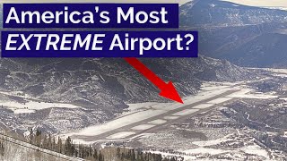 Is Aspen Airport the USAs Most Extreme Airport AirportsRevealed [upl. by Arze]