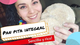 Pan pita integral súper fácil PASO A PASO [upl. by Asuncion669]