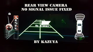 No signal error for the reverse camera fixed [upl. by Hightower625]