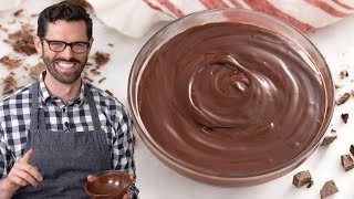 How to Make Silky Chocolate Ganache [upl. by Joub897]