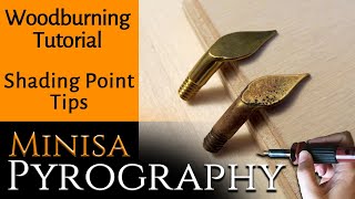 Woodburning Tip Advice for the Shading Point by Minisa Pyrography [upl. by Acinyt]