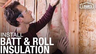 How to Install Batt and Roll Insulation [upl. by Alrad]