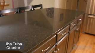 Ubatuba Granite Kitchen Countertops II  Marblecom [upl. by Whyte]