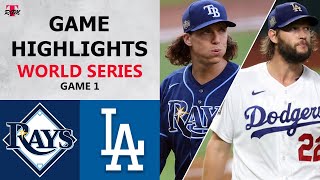 Tampa Bay Rays vs Los Angeles Dodgers Game 1 Highlights  World Series 2020 [upl. by Avehs362]