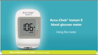 New Accu Chek Instant S  How to use video English [upl. by Buckler483]