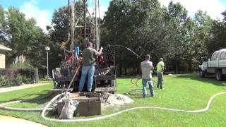 Drilling and Installation of Vertical Geothermal Loops [upl. by Leandre]