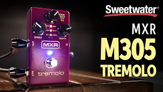 MXR M305 Tremolo Pedal Demo [upl. by Anayhd]