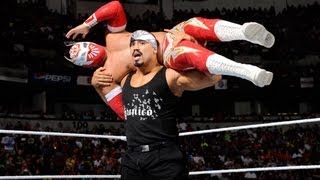 Sin Cara vs Hunico Raw June 4 2012 [upl. by Aiker]