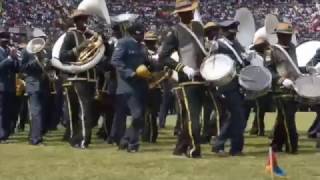 ZRP Police band live performance during the 37th Independence celebrations 263Chat [upl. by Arraeic446]