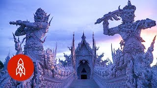 The Architectural Wonders of Thailand’s White Temple [upl. by Neirrad167]