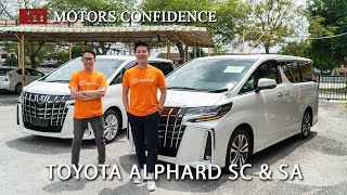 The Toyota Alphard SC amp SA Are the Most Luxurious MPV in Malaysia [upl. by Hsima349]