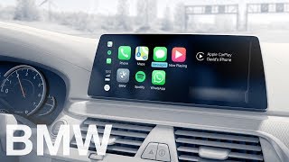 BMW ConnectedDrive Apple CarPlay [upl. by Aisiram]