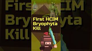 My 1st HCIM Bryophyta Kill in 60s SHORTS [upl. by Nehttam]