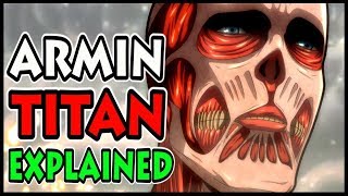 Armins Colossal Titan Explained Attack on Titan  Shingeki no Kyojin [upl. by Cecelia]