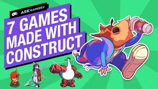 7 Amazing Games Made with Construct 2020 [upl. by Dlaner102]