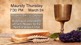 Maundy Thursday service [upl. by Eiramaliehs872]