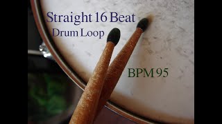 Drum LoopStraight 16Beat 95BPM [upl. by Taggart]