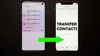 How to Transfer Contacts from Android to iPhone Fast and Easy [upl. by Tekla502]