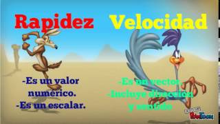 Rapidez y Velocidad [upl. by Eilyah]