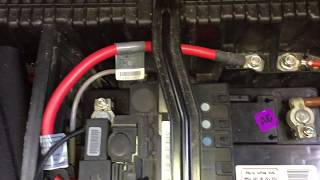 How to remove 1 series battery amp reinstall BMW fit disconnect battery [upl. by Jaqitsch]