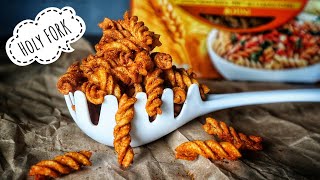 AMAZING Cheesy quotDoritoquot Pasta Chips Recipe  Super CRISPY [upl. by Nomit964]