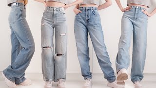 Finding the PERFECT Baggy Jeans • TryOn Haul [upl. by Kendell862]