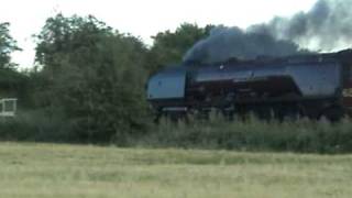 6233 Duchess Of Sutherland at speed [upl. by Munroe651]