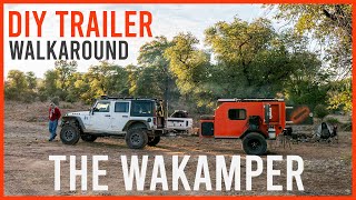 DIY Overland Camper The Wakamper Walkaround [upl. by Foley]