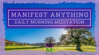 20 Minute Morning Meditation For Manifesting  Morning Meditation  Mindful Movement [upl. by Christie]