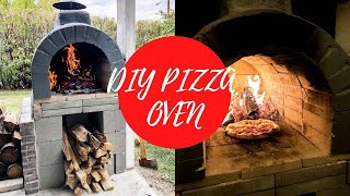 How to Build a Wood Fired Pizza Oven  DIY Backyard Pizza Oven [upl. by Neret]