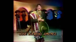 José Alfredo Jiménez en vivo 1973 [upl. by Doty]