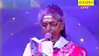 Nenjinile Nenjinile  AR Rahman Live Concert  S Janaki  Jiya Jale [upl. by Ullman993]