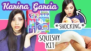 Karina Garcia DIY Squishy Kit Review SHOCKING [upl. by Paris]