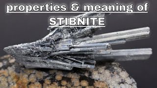 Stibnite Meaning Benefits and Spiritual Properties [upl. by Xantha]