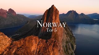 Top 5 Places to Visit In Northern Norway [upl. by Armond]