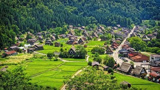 Traditional Japanese Village  Countryside  Shirakawago  Japan Holiday Tour [upl. by Jerald230]