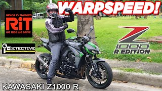 Kawasaki Z1000 R Beginner Test Drive  400cc vs 1000cc [upl. by Clayborne]