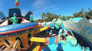 TriceraTop Spin at Disneys Animal Kingdom [upl. by Nairad]