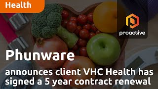 Phunware announces key client VHC Health has signed a 5 year contract renewal [upl. by Adin]